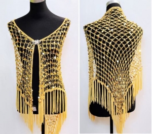 Beaded Shawl 3404-E